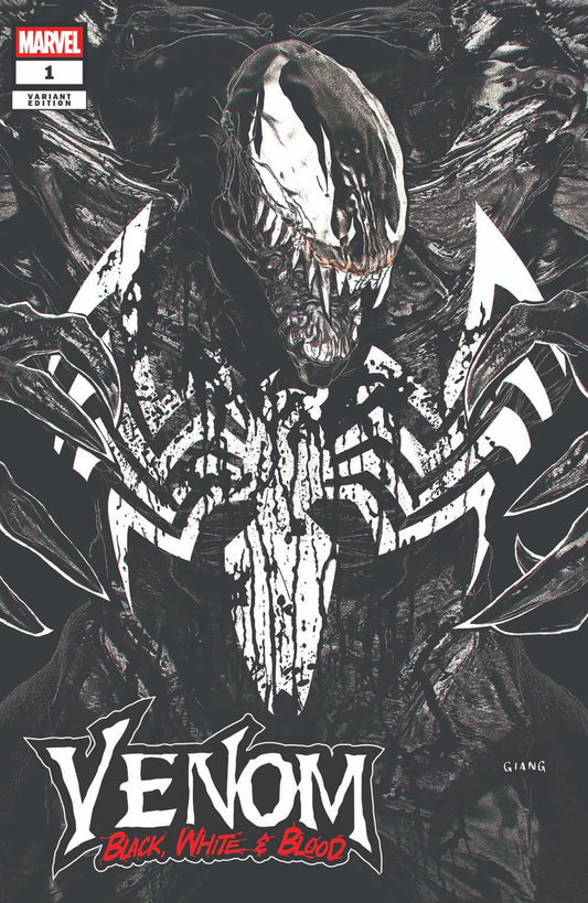 VENOM BLACK WHITE AND BLOOD #1 JOHN GIANG EXCLUSIVE - LIVE 22/8