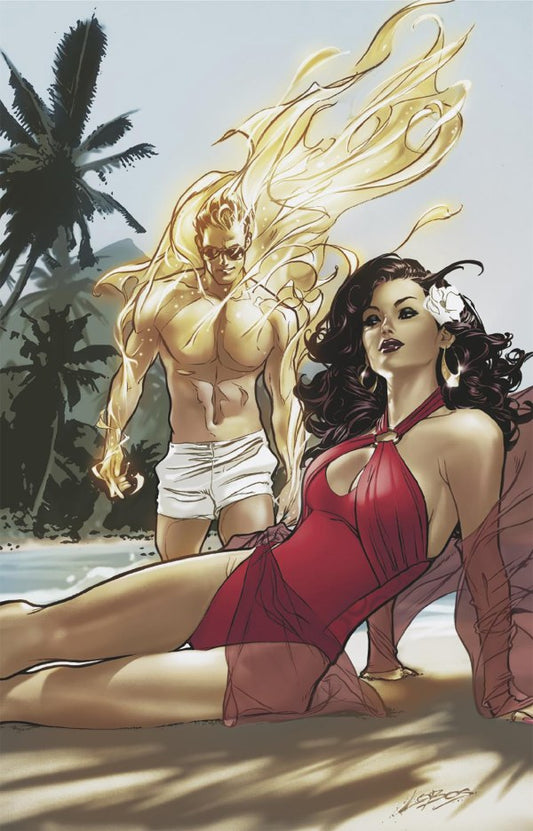 MARVEL SWIMSUIT SPECIAL: FRIENDS, FOES & RIVALS #1 1:100 VILLALOBOS VIRGIN