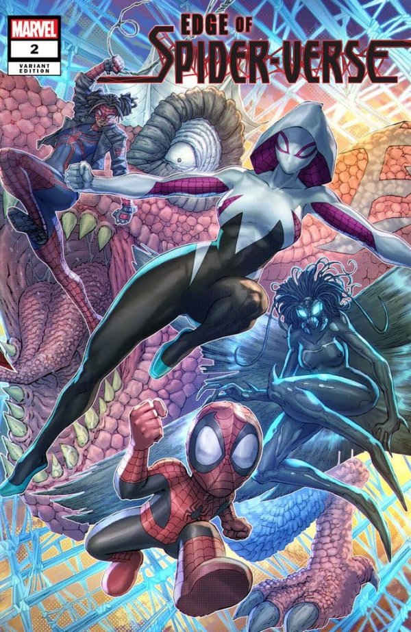 EDGE OF SPIDER-VERSE #2 ALAN QUAH TRADE VARIANT EXCLUSIVE