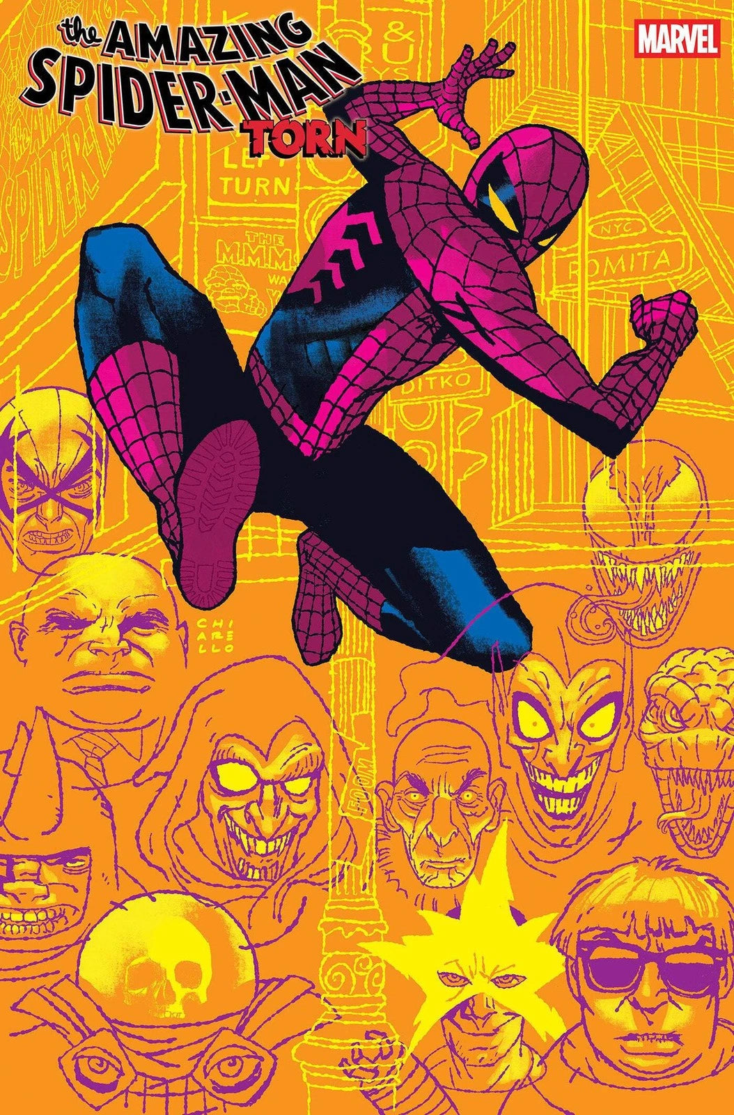 AMAZING SPIDER-MAN: TORN #1 1:25 MARK CHIARELLO VARIANT