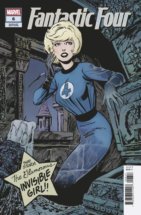 FANTASTIC FOUR #6 1:50 JOHN BYRNE HIDDEN GEM VARIANT
