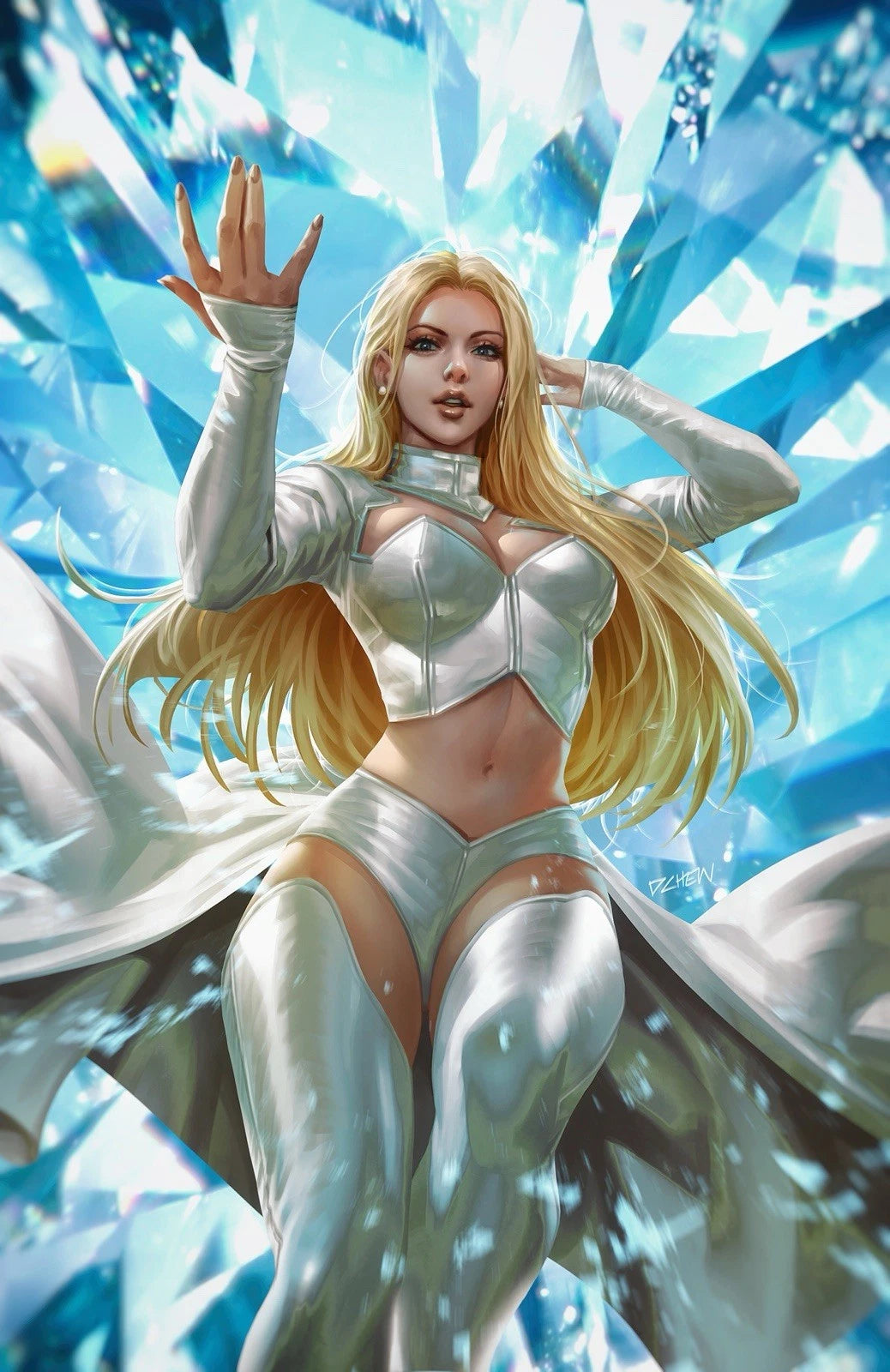 X-MEN UNITED #1 1:100 DERRICK CHEW VIRGIN VARIANT