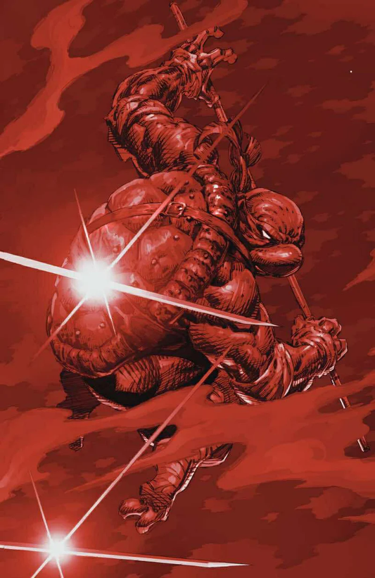 TEENAGE MUTANT NINJA TURLTLES #11 PHILIP TAN EXCLUSIVE VIRGIN RED FOIL