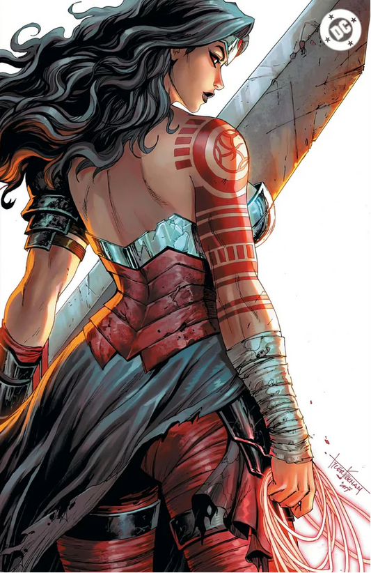 ABSOLUTE WONDER WOMAN #17 TYLER KIRKHAM EXCLUSIVE VIRGIN FOIL VARIANT
