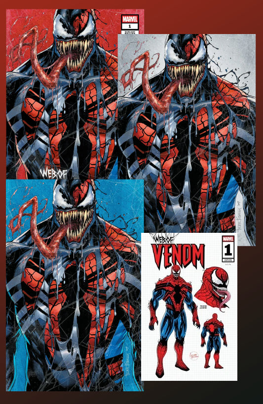 WEB OF VENOM #1 TYLER KIRKHAM RETAILER BUNDLE