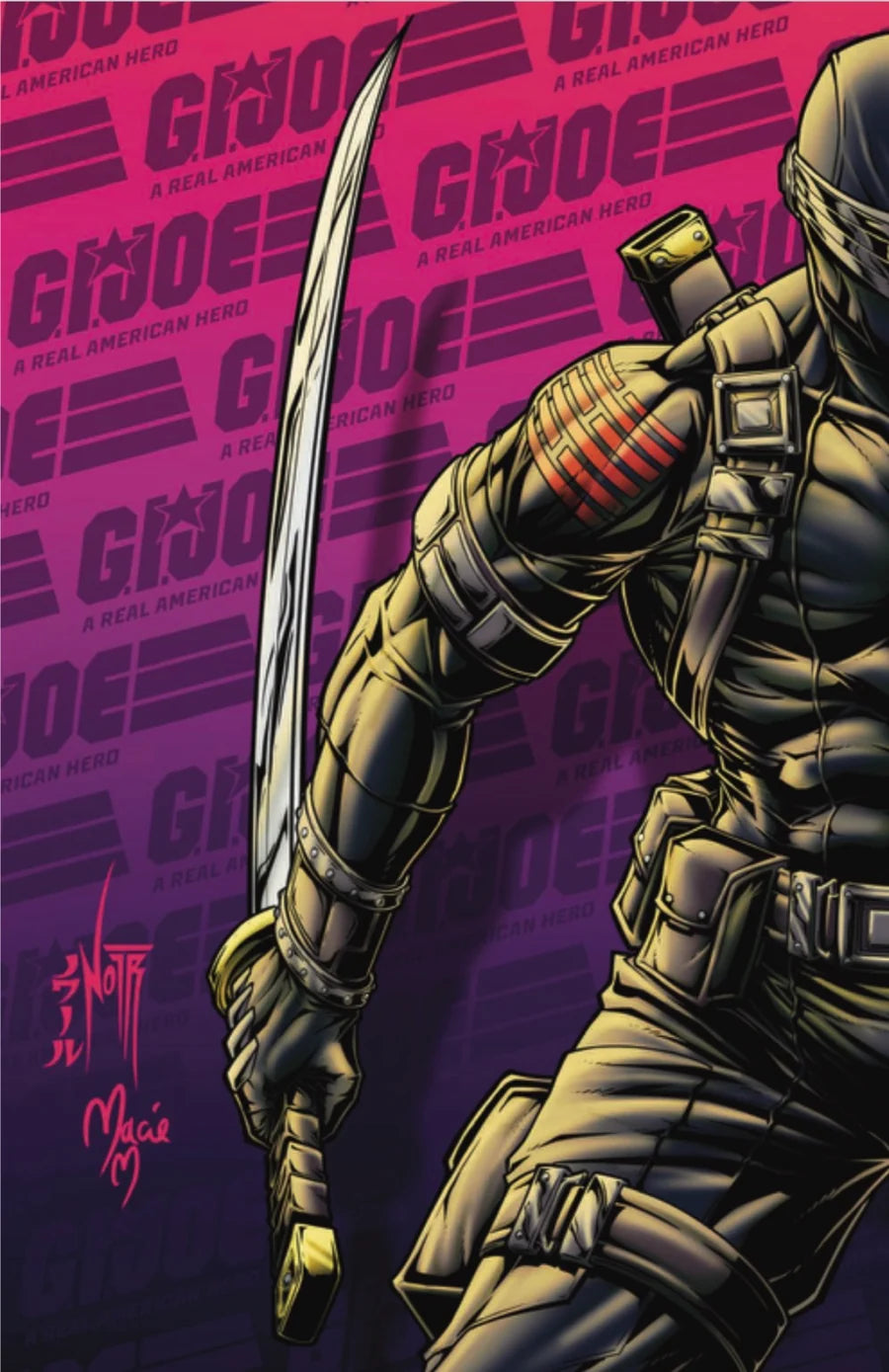 GI JOE REAL AMERICAN HERO #331 JORDAN NOIR 616 COMICS