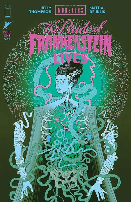 UNIVERSAL MONSTERS BRIDE OF FRANKENSTEIN LIVES #1 1:50 ROSEMARY VALERO OCONNELL VARIANT