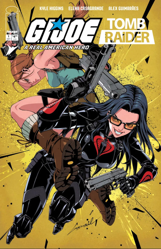 GI JOE TOMB RAIDER #1 GODTAIL EXCLUSIVE COVER