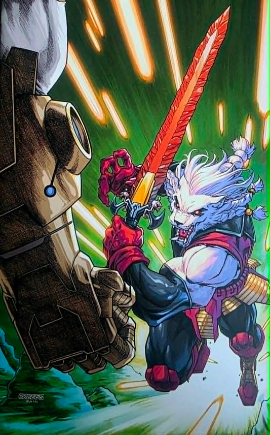 BATTLE BEAST #9 CREEES LEE VIRGIN COVER