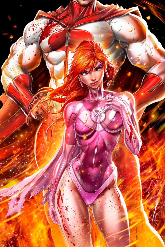 INVINCIBLE EDITION #1 REPRINT JAMIE TYNDALL EXCLUSIVE VIRGIN GLOSS FOIL VARIANT