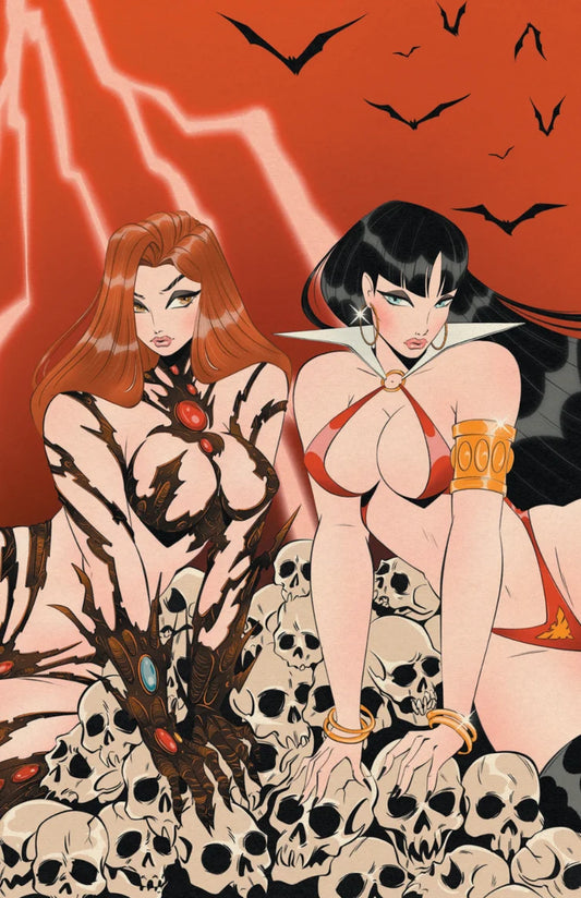 VAMPIRELLA WITCHBLADE 1 BLOODKNOTCOLLECTIVE VIRGIN