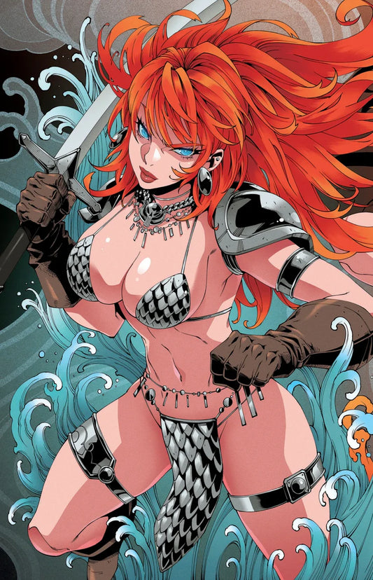 RED SONJA SHE-DEVIL WITH A SWORD #2 GODTAIL VIRGIN EXC