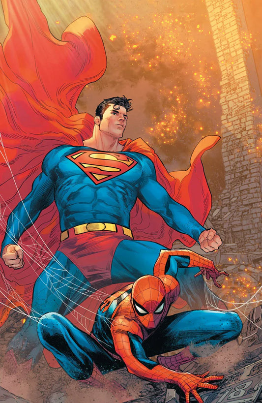 SPIDER-MAN/SUPERMAN #1 MARCO CHECHETTO VIRGIN EXCLUSIVE