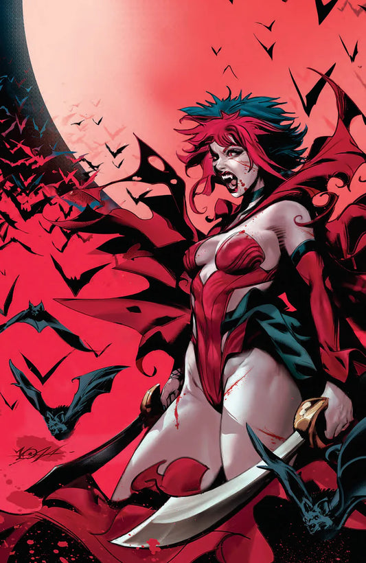 VAMPYRATES #1 YONA SPOT BLOOD RED FOIL EXCLUSIVE