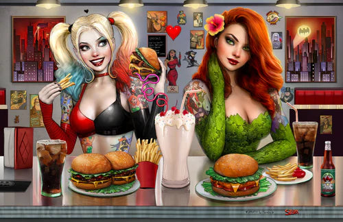 HARLEY QUINN #49 NATHAN SZERDY EXCLUSIVE CALGARY EXPO VIRGIN FOIL VARIANT