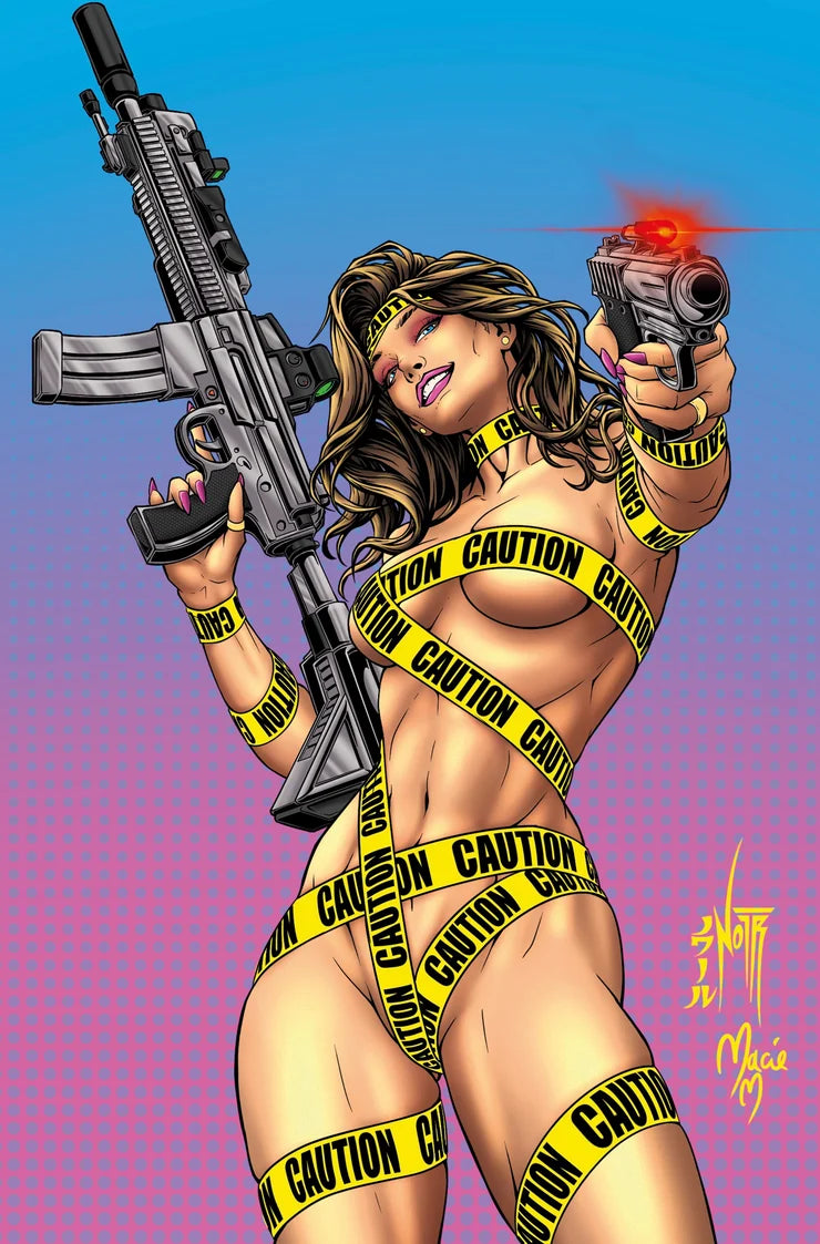 GUN HONEY DOUBLES DOWN #3 JORDAN NOIR VIRGIN COVER
