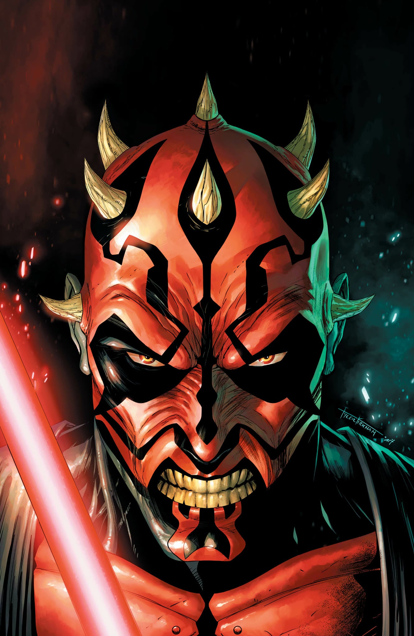 STAR WARS : SHADOW OF MAUL #1 TYLER KIRKHAM TRADE & VIRGIN EXCLUSIVE SET