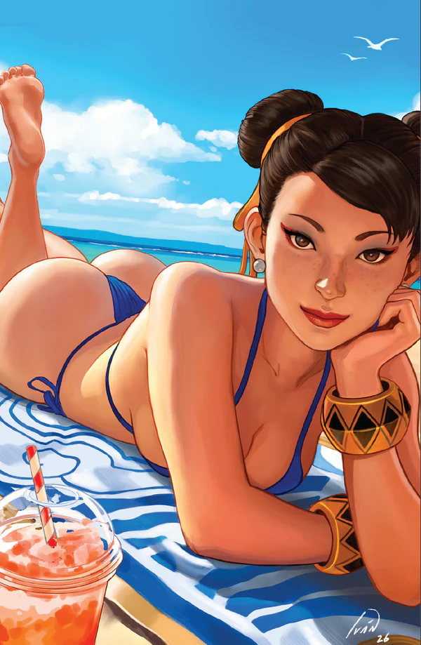INDIE BUNDLE (DORC #6 AND UDON STREETFIGHTER SWIMSUIT 2026 #1)