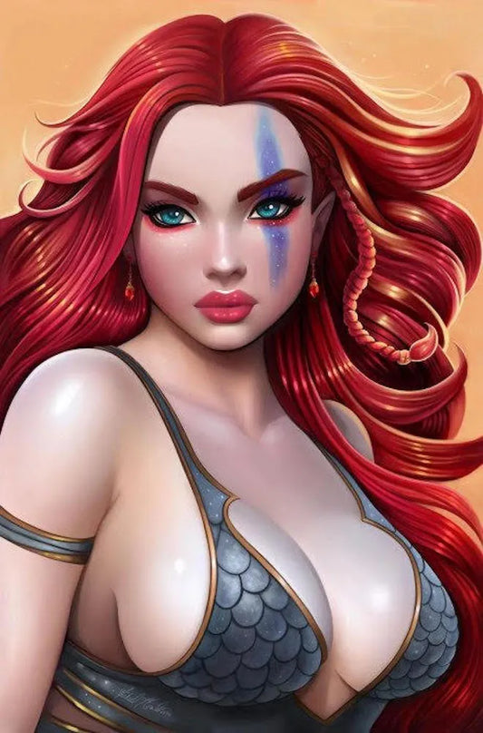 UNBREAKABLE RED SONJA #4 MICHEAL MCCOMB VIRGIN