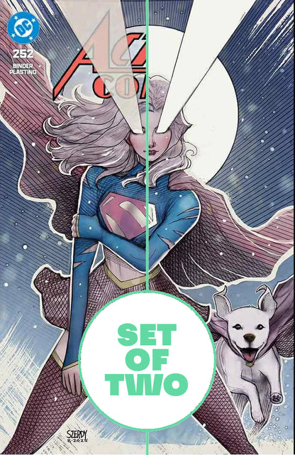 ACTION COMICS #252 FACSIMILE EDITION SZERDY EXCLUSIVE SET OF TWO