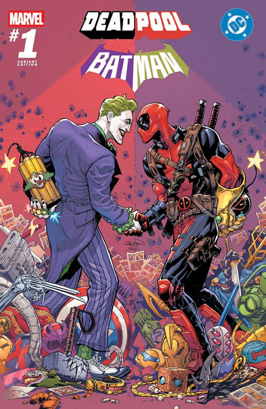 MARVEL/DC: DEADPOOL/BATMAN #1 PATRICK GLEASON EXCLUSIVE VARIANT