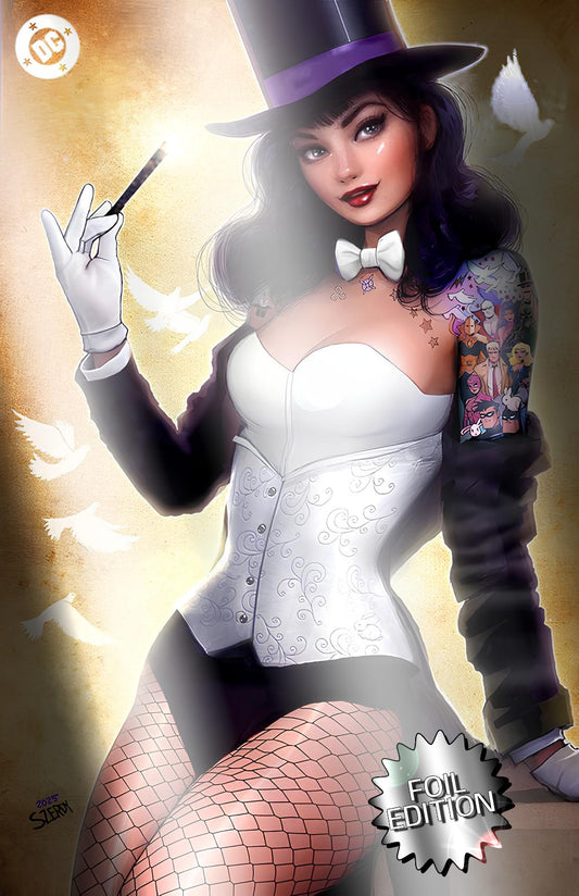 ZATANNA #1 (OF 6) NATHAN SZERDY EXCLUSIVE VIRGIN FOIL VARIANT