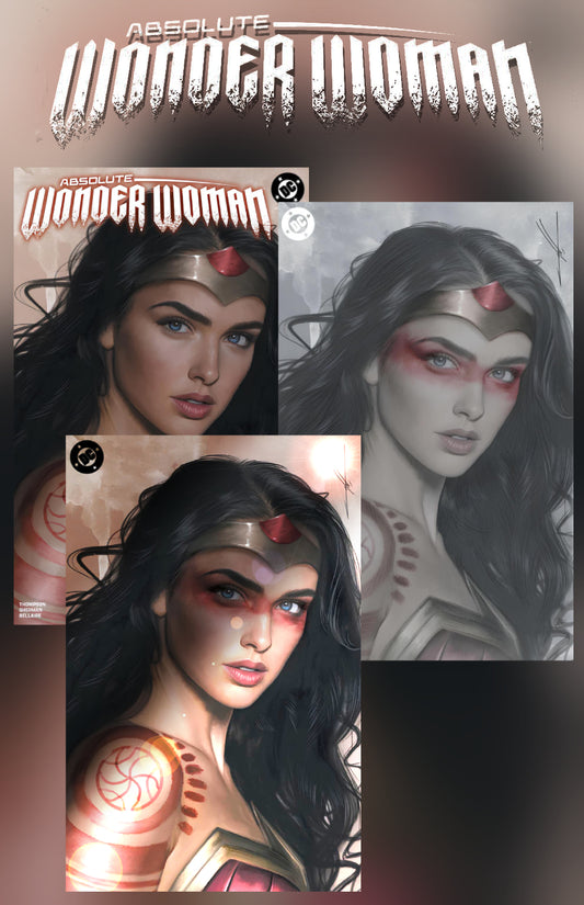 ABSOLUTE WONDER WOMAN #5 CARLA COHEN EXCLUSIVE VARIANT 3 PACK