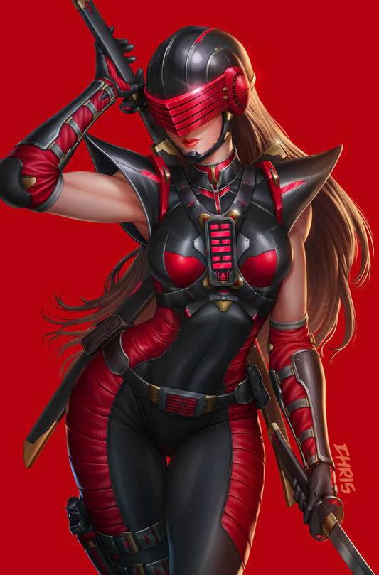 GI JOE REAL AMERICAN HERO #325 CHRIS NG 616 COMICS RED FOIL