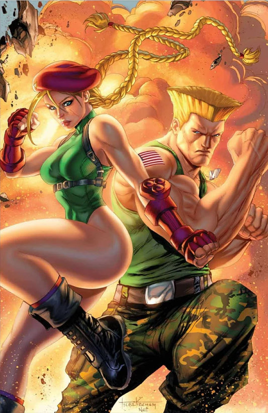 STREET FIGHTER #1 2025 EDITION TYLER KIRKHAM EXCLUSIVE EXPLOSION