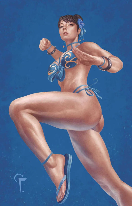 STREET FIGHTER #1 - 2025 EDITION FELIX LEON EXCLUSIVE BLUE VIRGIN