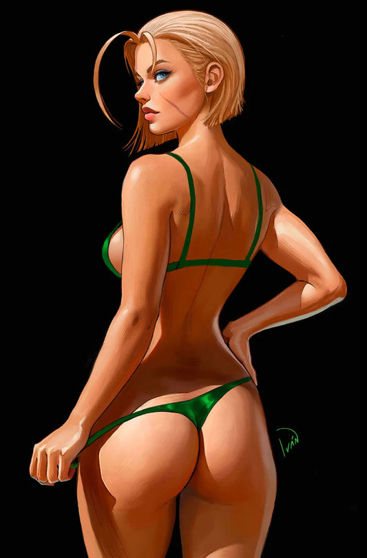 2025 STREET FIGHTER & FRIENDS SWIMSUIT SPECIAL #1 (ONE SHOT) IVAN TALAVERA EXCLUSIVE BLACK VIRGIN
