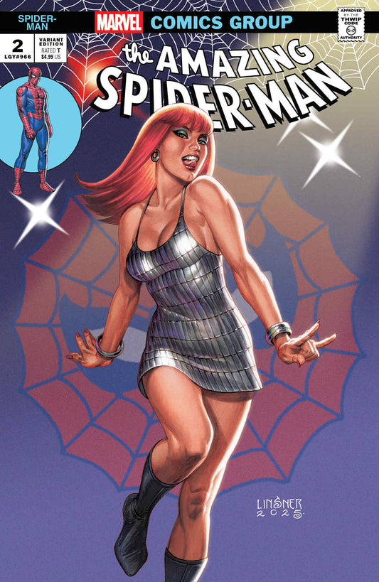 AMAZING SPIDER-MAN #1 TO #4 (2025) JOSEPH MICHAEL LINSNER TRADE COVER SET