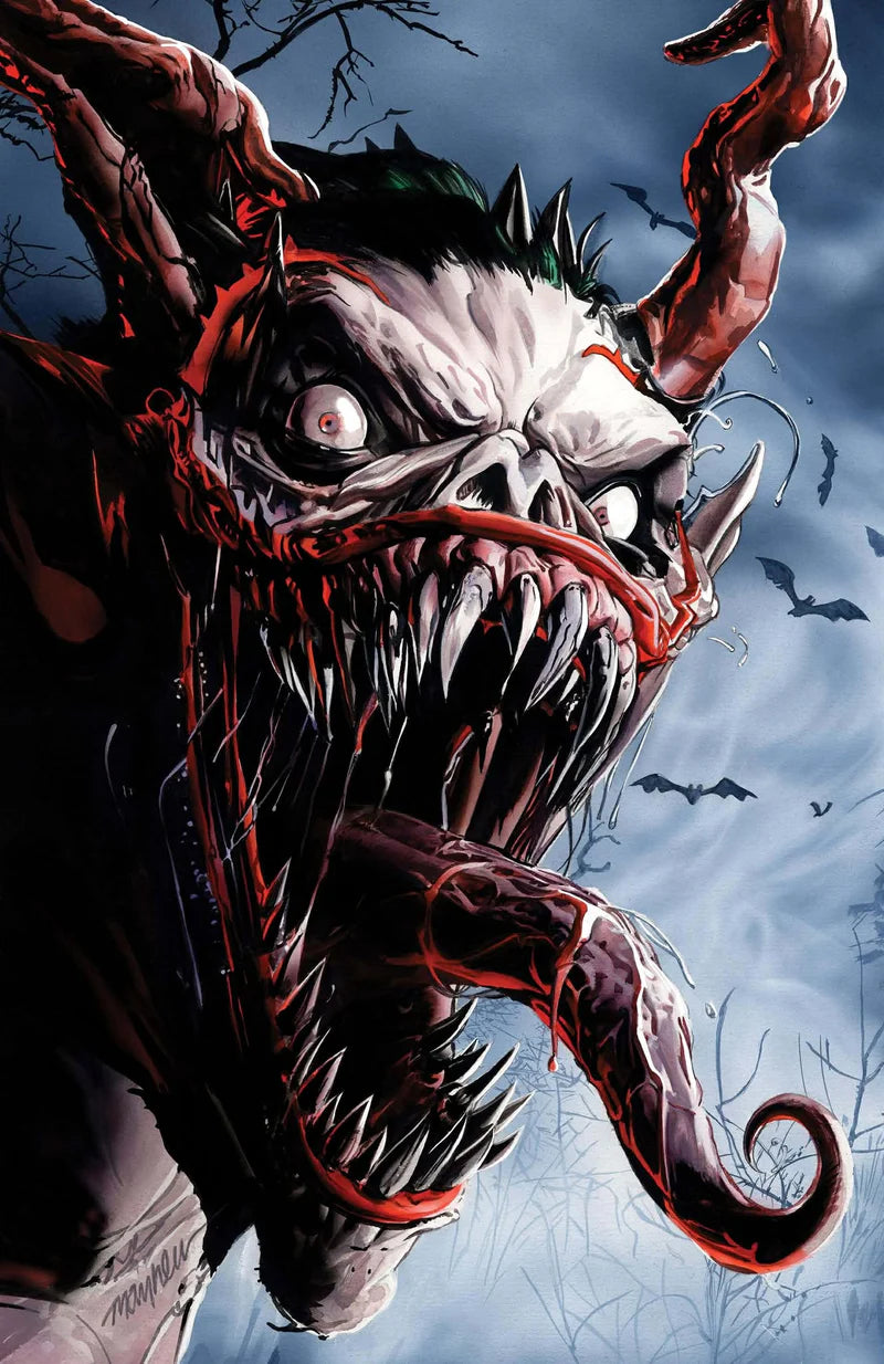 ABSOLUTE BATMAN #15 MIKE MAYHEW EXCLUSIVE VIRGIN BLUE FOIL VARIANT