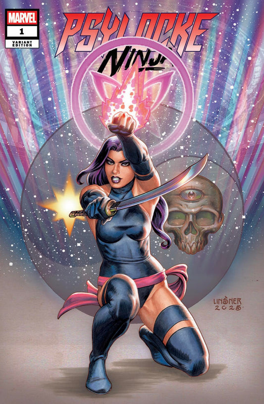 PSYLOCKE: NINJA #1 JOSEPH MICHAEL LINSNER TRADE DRESS & VIRGIN SET