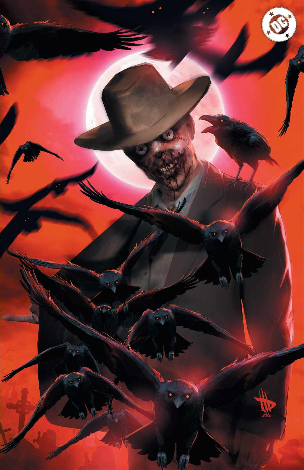 ABSOLUTE BATMAN #19 DAVE WILKINS ALPHA RED VIRGIN EXCLUSIVE