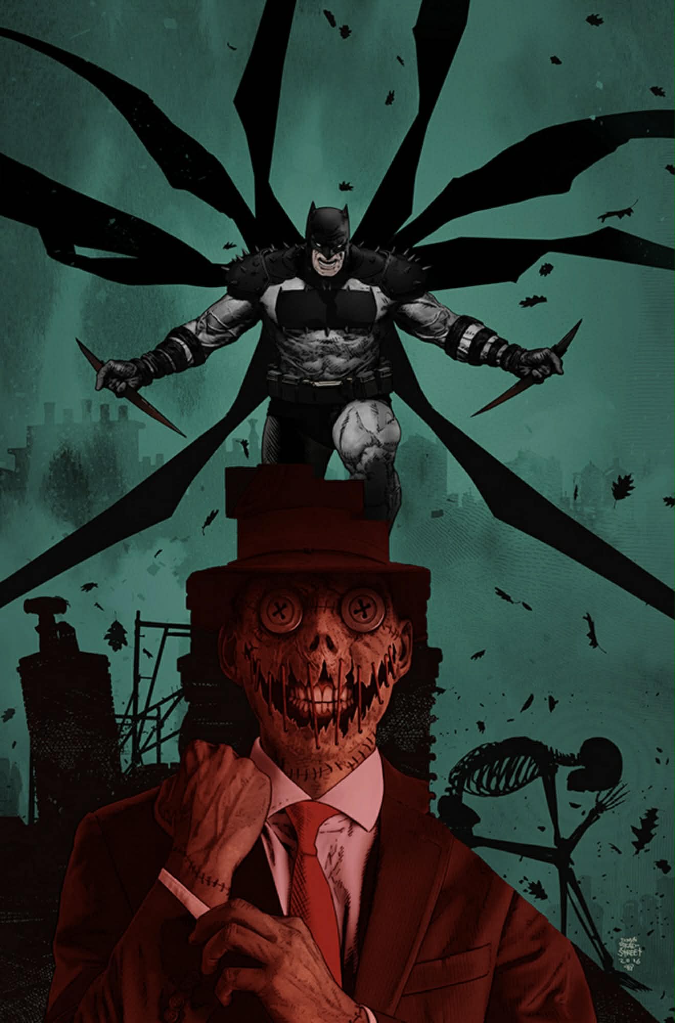 ABSOLUTE BATMAN #19 TIM BRADSTREET EXCLUSIVE VIRGIN FOIL COVER 13/3