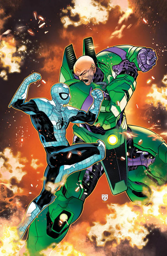 MARVEL/DC: SPIDER-MAN/SUPERMAN #1 RB SILVA EXCLUSIVE VIRGIN FOIL