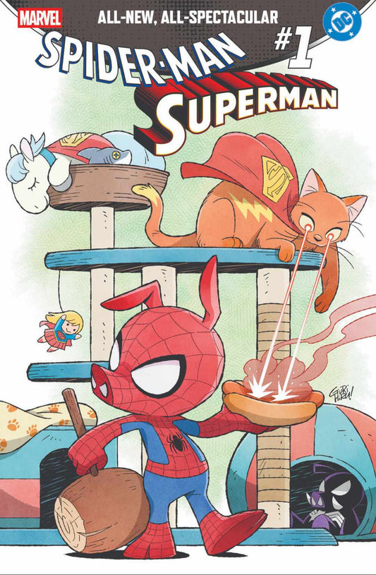 SPIDER-MAN/SUPERMAN #1 GURIHIRU EXCLUSIVE ALPHA EDITION