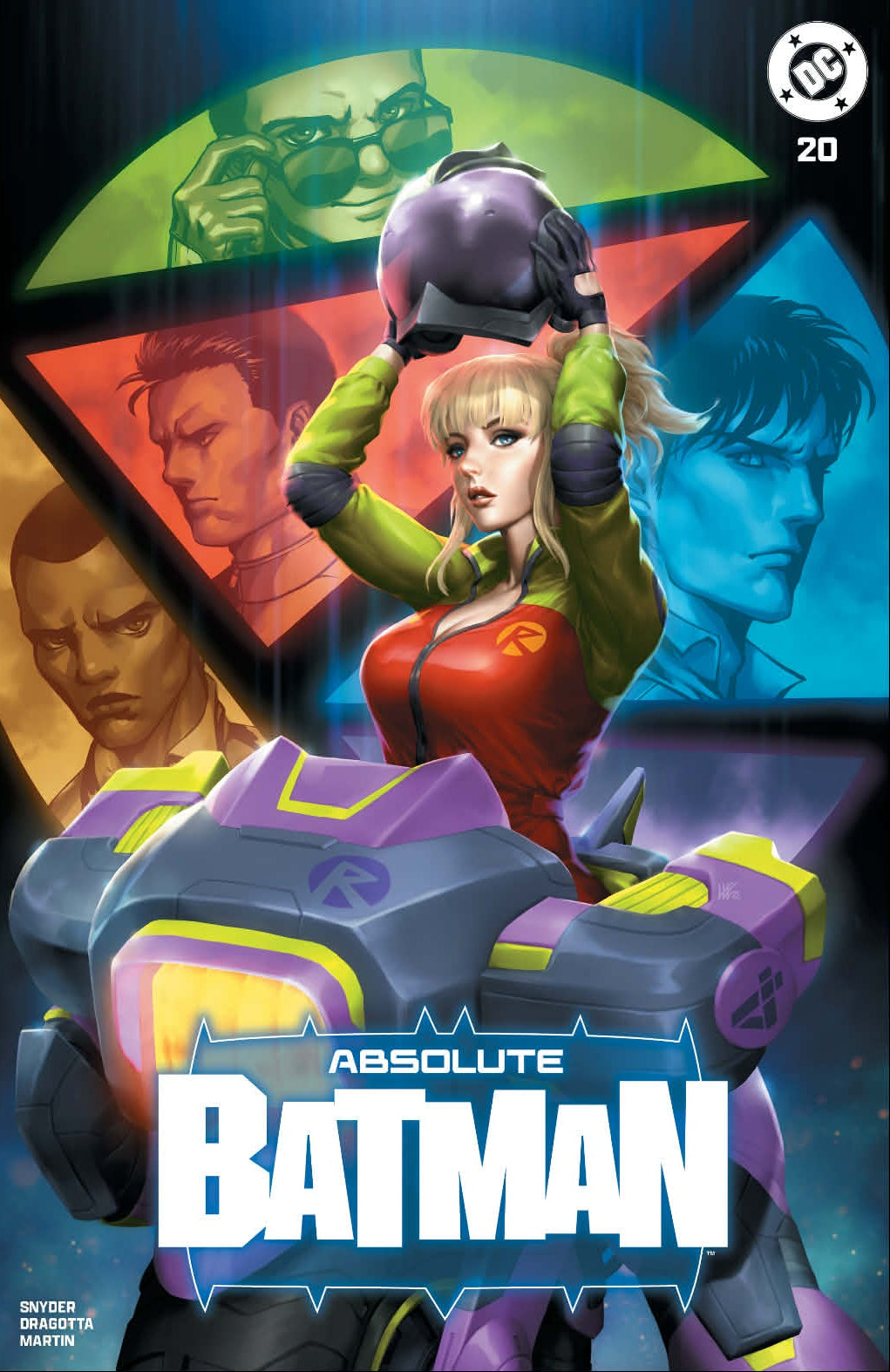 ABSOLUTE BATMAN #20 KENDRICK LIM ALPHA SET (TRADE, VIRGIN AND FOIL)