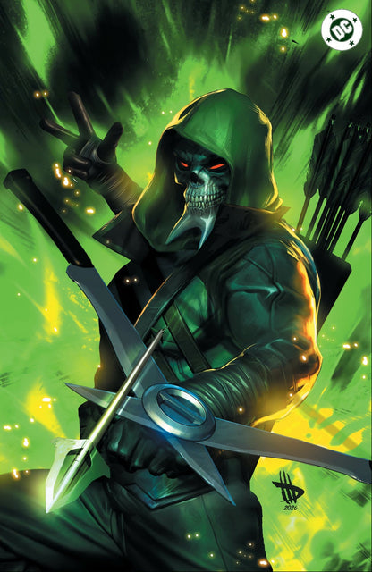 ABSOLUTE GREEN ARROW #1 DAVE WILKINS SET OF THREE (TRADE/VIRGIN/FOIL)