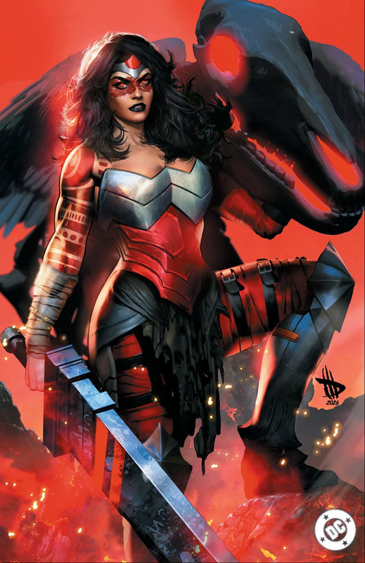 ABSOLUTE WONDER WOMAN #20 DAVE WILKINS WAR PAINT VIRGIN EXCLUSIVE