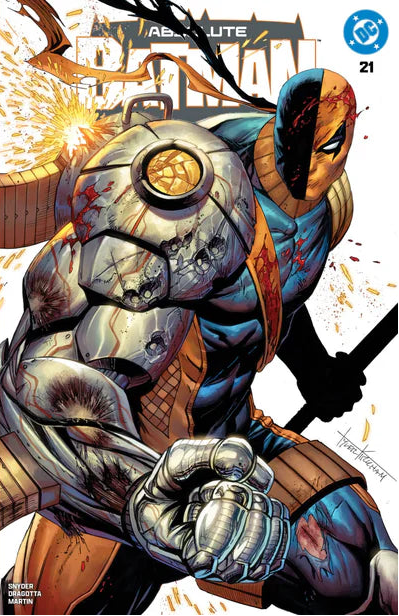 ABSOLUTE BATMAN #21 TYLER KIRKHAM EXCLUSIVE DEATHSTROKE VARIANT