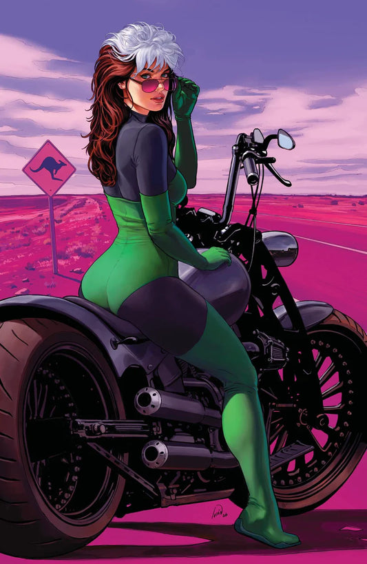 X-MEN: OUTBACK #1 IVAN TALAVERA EXCLUSIVE PURPLE VIRGIN VARIANT