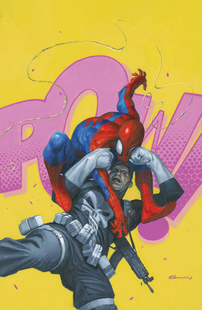 PUNISHER VS. SPIDER-MAN #1 FABRIZIO DE TOMMASO EXCLUSIVE SET