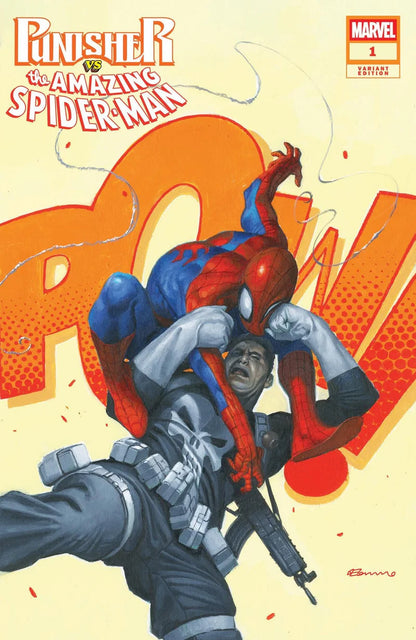 PUNISHER VS. SPIDER-MAN #1 FABRIZIO DE TOMMASO EXCLUSIVE SET