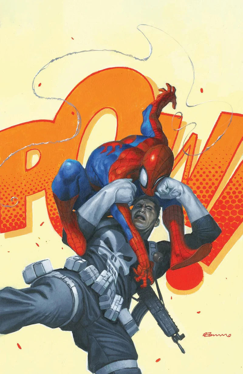 PUNISHER VS. SPIDER-MAN #1 FABRIZIO DE TOMMASO EXCLUSIVE SET