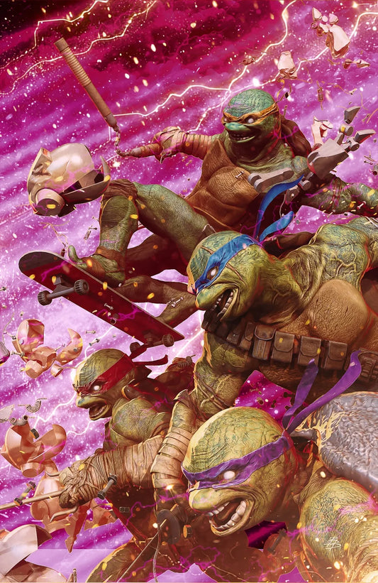 TEENAGE MUTANT NINJA TURTLES #300 BARENDS PINK VIRGIN