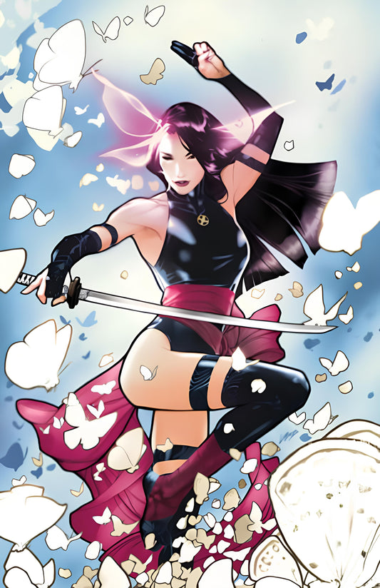 PSYLOCKE: NINJA #1 1:100 PABLO VILLALOBOS VIRGIN VARIANT