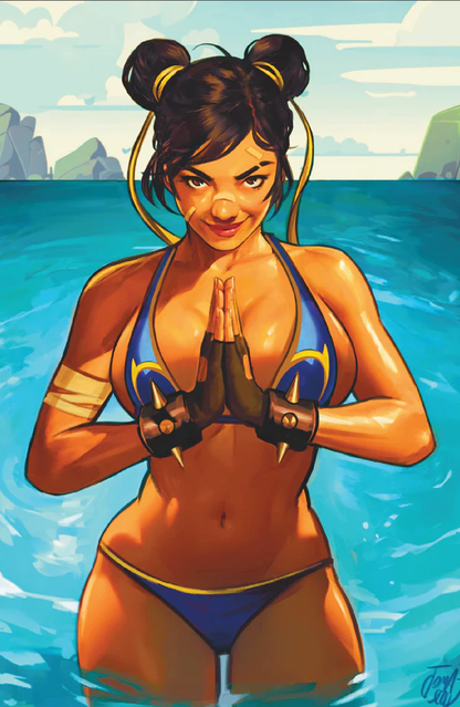 INDIE BUNDLE (DORC #6 AND UDON STREETFIGHTER SWIMSUIT 2026 #1)