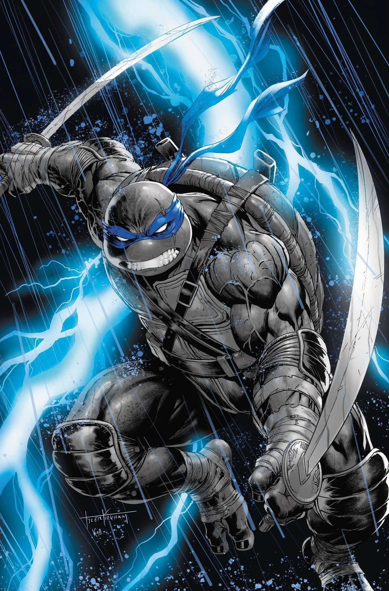 TEENAGE MUTANT NINJA TURTLES #300 (TMNT) TYLER KIRKHAM EXCLUSIVE SDCC SET